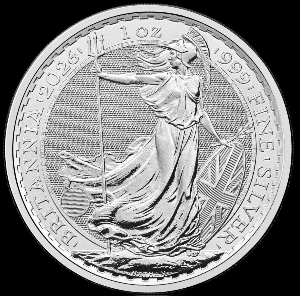 1 унция Британия Чарлз III 2026 г.